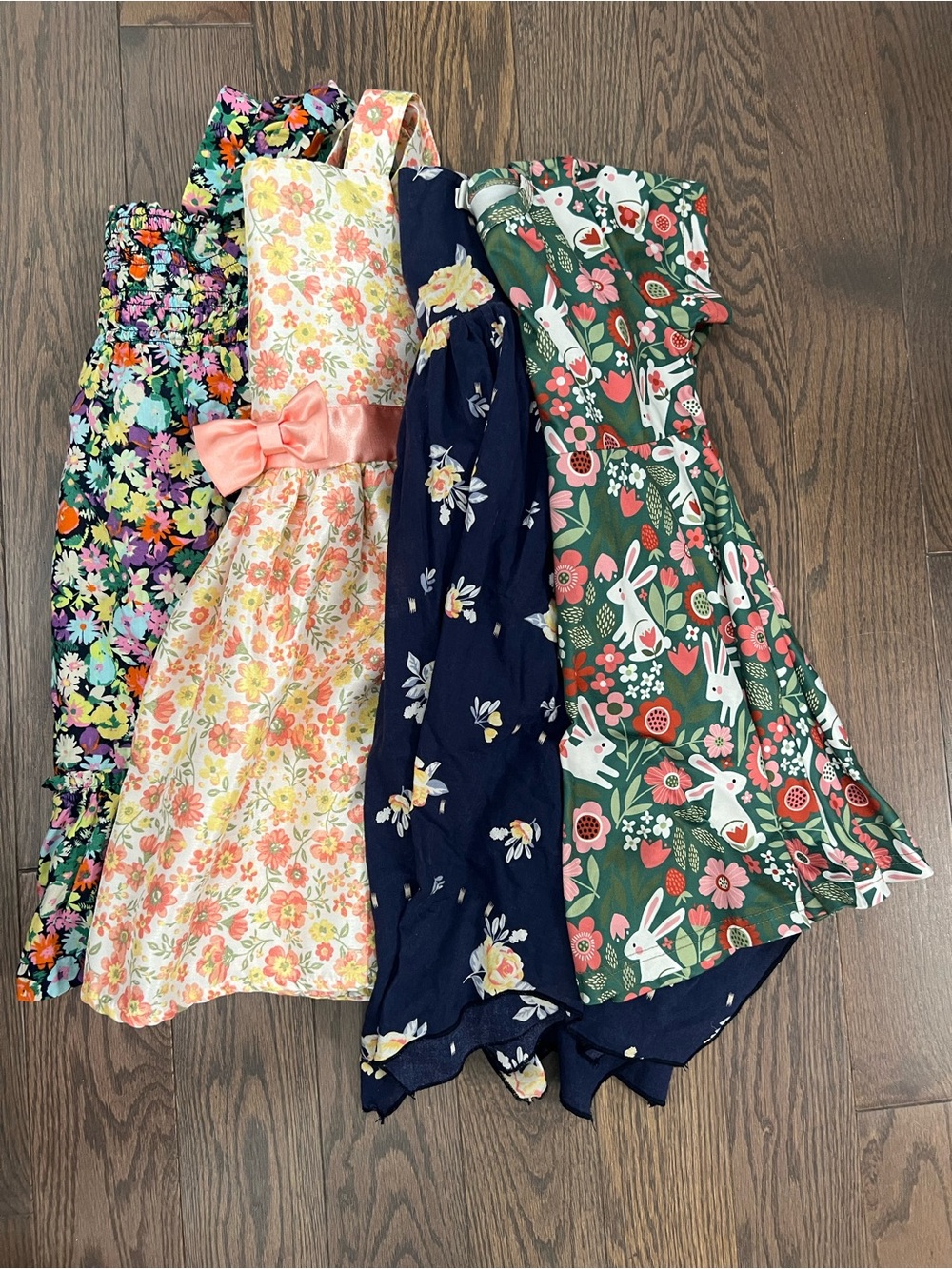 Lot of 4 Dresses - Isaac Mizrahi, Baby Gap, little Lasso, Mud Kingdom Kid size 4